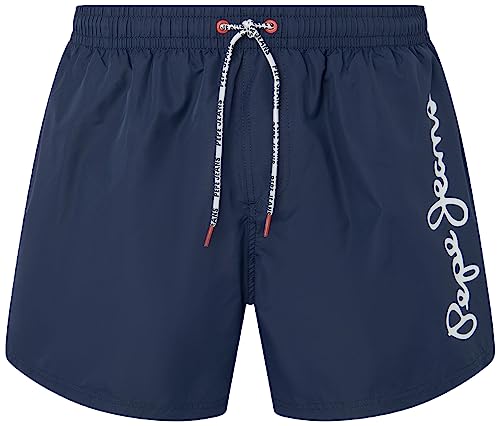 Pepe Jeans Herren Finnick Swim Trunks, Blue (Marine), S von Pepe Jeans