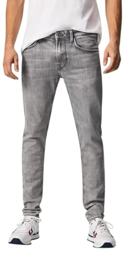 Pepe Jeans Herren Jeans Finsbury, Grau (Denim-wr2), 31W / 32L von Pepe Jeans