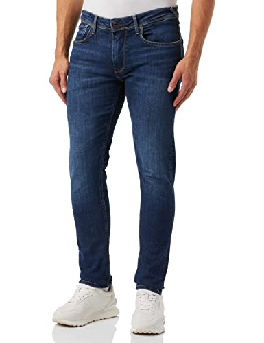 Pepe Jeans Herren Finsbury Jeans, Blau (Denim-cs2), 31W / 32L EU von Pepe Jeans