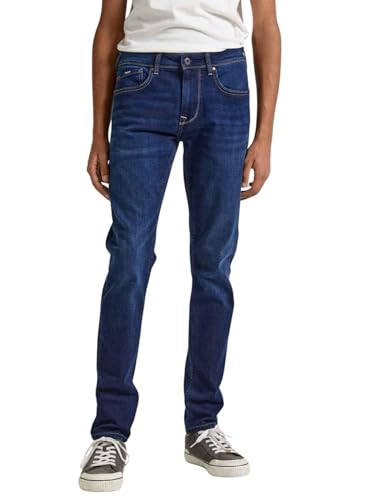 Pepe Jeans Herren Finsbury Jeans, Blau (Denim-cs3), 28W / 30L EU von Pepe Jeans