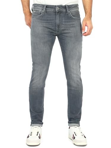 Pepe Jeans Herren Finsbury Jeans, Grau (Denim-E84), 34W / 34L von Pepe Jeans