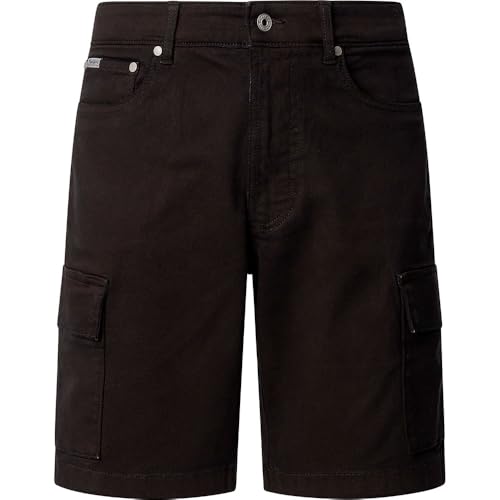 Pepe Jeans Herren Gymdigo Five Pockets Cargo Shorts, Schwarz (Schwarz), 31W von Pepe Jeans