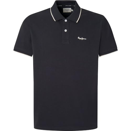 Pepe Jeans Herren Hans Polo, Black (Black), M von Pepe Jeans