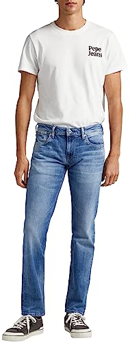 Pepe Jeans Herren Hatch Jeans, Blau (Denim-gx5), 30W / 34L EU von Pepe Jeans