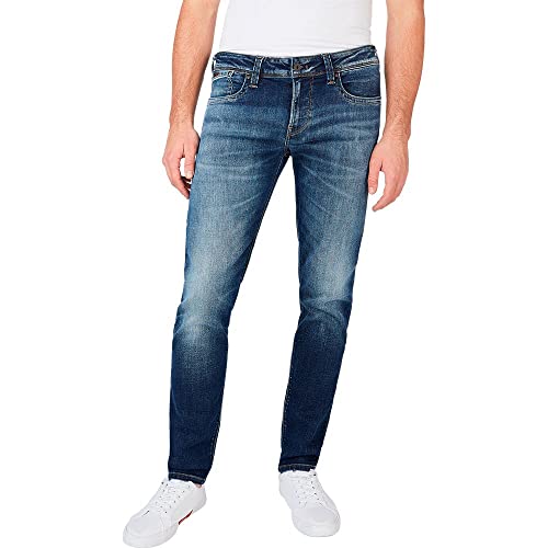 Pepe Jeans Herren Hatch Jeans, Blue (Denim-DN7), 40W / 32L von Pepe Jeans