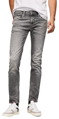 Pepe Jeans Herren Hatch Jeans, Grey (Denim-UE7), 34W / 34L von Pepe Jeans