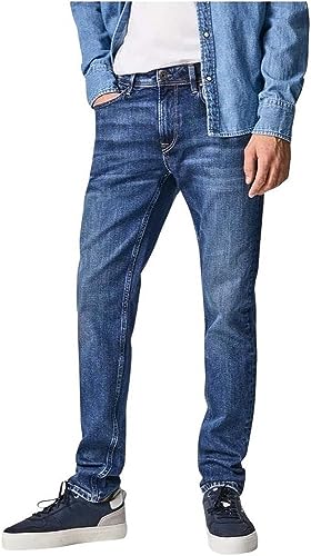 Pepe Jeans Herren Hatch Regular Jeans, Blue (Denim-VT7), 31W / 32L von Pepe Jeans