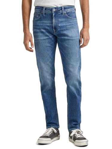 Pepe Jeans Herren Hatch Regular Jeans, Blau (Denim-gx2), 30W / 34L EU von Pepe Jeans