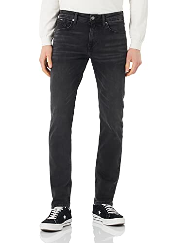 Pepe Jeans Herren Hatch Regular Jeans, Schwarz (Denim-t42), 28W / 32L von Pepe Jeans