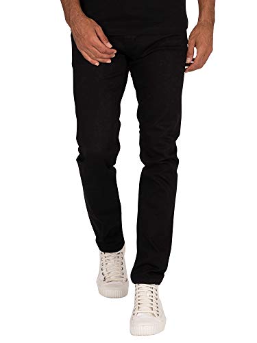 Pepe Jeans Herren Hatch Slim Jeans, Schwarz, 40W x 32L von Pepe Jeans