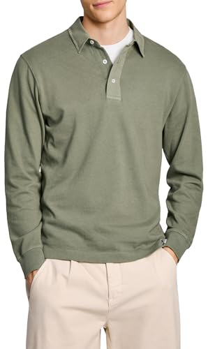 Pepe Jeans Herren Henry Ls Polo, Grün (Safari Green), XXL von Pepe Jeans