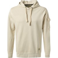 Pepe Jeans Herren Hoodie beige Baumwolle unifarben von Pepe Jeans