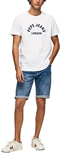 Pepe Jeans Herren Jack Shorts, Blue (Denim-HQ9), 36W von Pepe Jeans