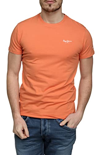 Pepe Jeans Herren Jack T-Shirt, Orange (Squash Orange), M von Pepe Jeans