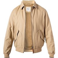 Pepe Jeans Herren Jacke beige Baumwolle unifarben von Pepe Jeans