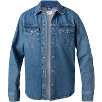 Pepe Jeans Herren Jeansjacke blau Baumwolle unifarben von Pepe Jeans