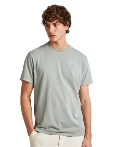 Pepe Jeans Herren Jacko T-Shirt, Green (Palm Green), L von Pepe Jeans