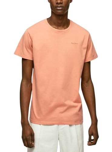 Pepe Jeans Herren Jacko T-Shirt, Orange (Burnt Orange), XXL von Pepe Jeans