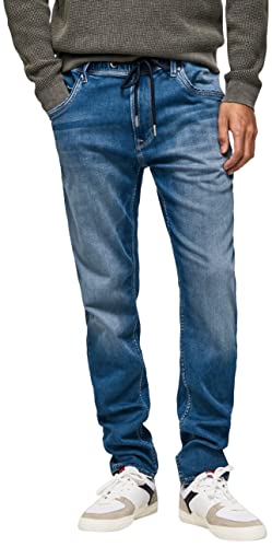 Pepe Jeans Herren Jagger Jeans, Blue (Denim-GW6), 28W / 34L von Pepe Jeans