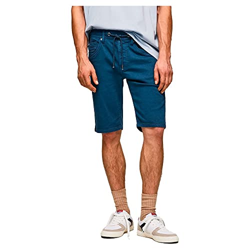 Pepe Jeans Herren Jagger Shorts, Blue (Jarman), 31W von Pepe Jeans