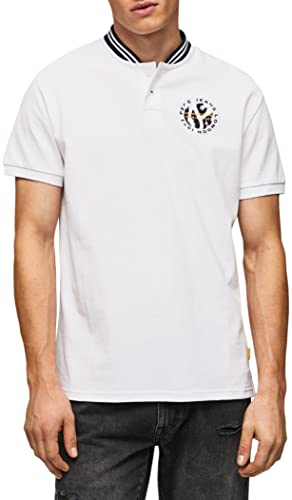 Pepe Jeans Herren Jairo Polo, White (White), XL von Pepe Jeans