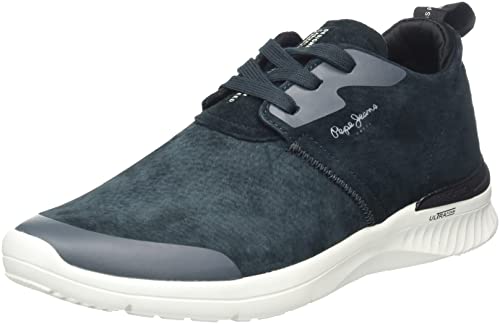 Pepe Jeans Herren Jay PRO Desert Sneaker, 999BLACK, 40 EU von Pepe Jeans