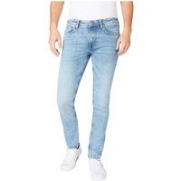 Pepe Jeans Herren Jeans Cash - Regular Fit - Blau - Light Used Wiser von Pepe Jeans