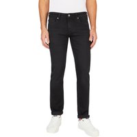 Pepe Jeans Herren Jeans Hatch - Slim Fit - Schwarz - Black Stone Wash von Pepe Jeans