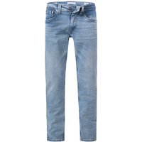 Pepe Jeans Herren Jeans blau Baumwoll-Stretch von Pepe Jeans