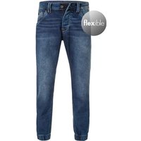 Pepe Jeans Herren Jogjeans blau Baumwoll-Stretch von Pepe Jeans