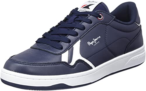 Pepe Jeans Herren KORE Britt M Sneaker, 595NAVY, 44 EU von Pepe Jeans