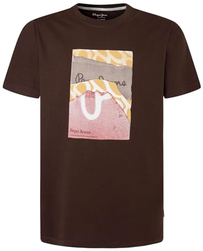 Pepe Jeans Herren Kenelm T-Shirt, Grey (Trail), L von Pepe Jeans