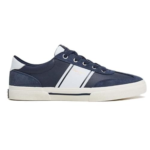 PEPE JEANS Herren Kenton Club M Sneaker, Marineblau, 43 EU PEPE JEANS Herren Kenton Club M Sneaker, Marineblau, 43 EU von PEPE JEANS