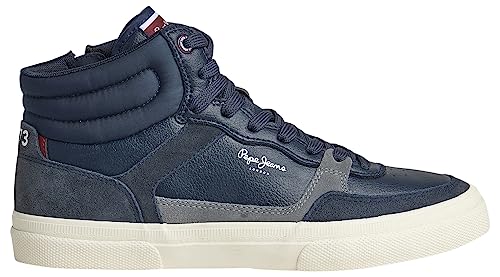 Pepe Jeans Herren Kenton MASTERBOOT M Sneaker, Blue (Navy), 41 EU von Pepe Jeans