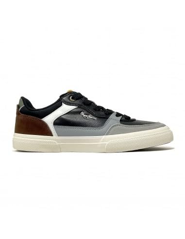 Pepe Jeans Herren Kenton Master Sneaker, 999BLACK, 40 EU von Pepe Jeans