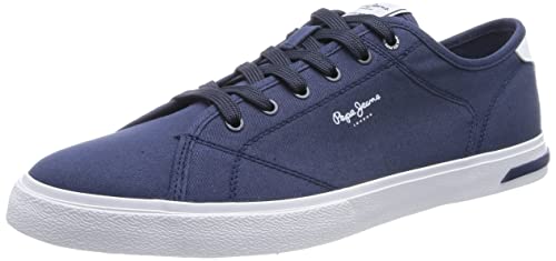 Pepe Jeans Herren Kenton Road M Sneaker, Navy, 43 EU von Pepe Jeans