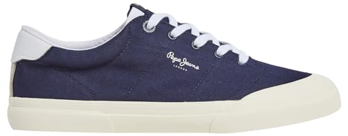 Pepe Jeans Herren Kenton Serie M Sneaker, Blau (Navy), 12 von Pepe Jeans