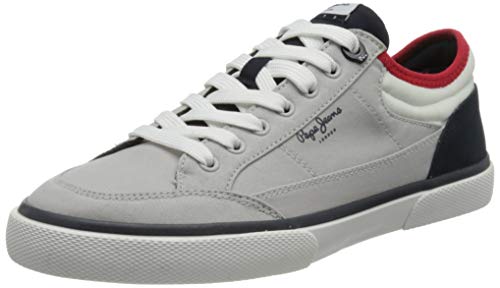 Pepe Jeans Herren Kenton Sport Mesh Sneaker, 595navy, 44 EU von Pepe Jeans