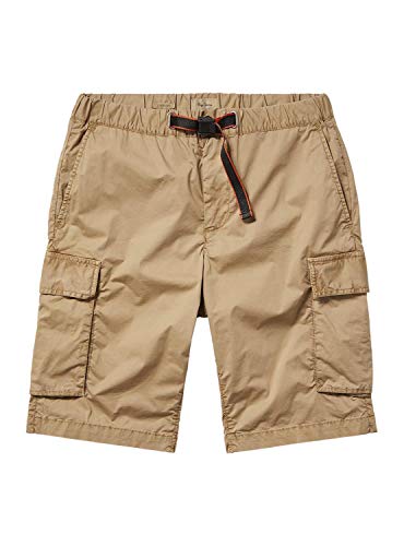 Pepe Jeans Herren Keys Utility Shorts Farbe: Beige/Braun (844); Größe: 33W von Pepe Jeans