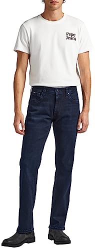 Pepe Jeans Herren Kingston Zip Jeans, Blau (Denim-wn8), 29W / 34L EU von Pepe Jeans