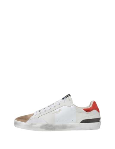 Pepe Jeans Herren Lane Urban M Sneaker, Weiß (Off White), 10 von Pepe Jeans