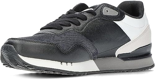 Pepe Jeans Herren London Bright M Sneaker, Black (Black), 43 EU von Pepe Jeans