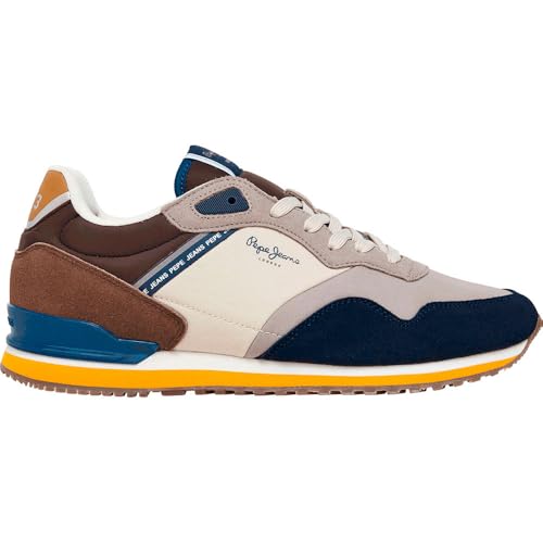 Pepe Jeans Herren London Link M Sneak, Blau/Marineblau, 43 EU Pepe Jeans Herren London Link M Sneak, Blau/Marineblau, 43 EU von Pepe Jeans