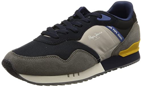 Pepe Jeans Herren London ONE Basic M Sneaker, 945GREY, 42 EU von Pepe Jeans