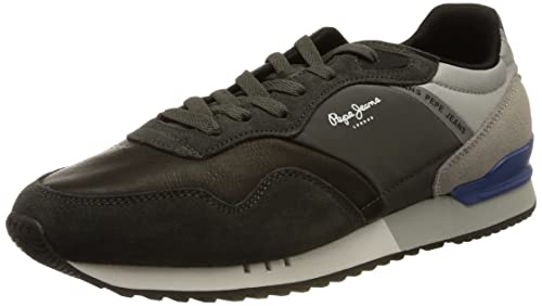 Pepe Jeans Herren London ONE Cover M Sneaker, 999BLACK, 40 EU von Pepe Jeans