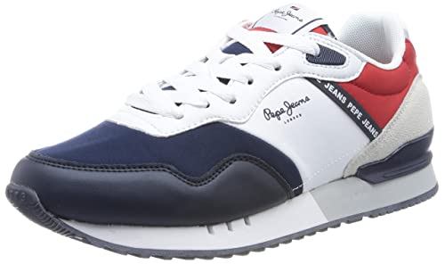 Pepe Jeans London ONE M Club Sneaker, Red, 26 EU von Pepe Jeans