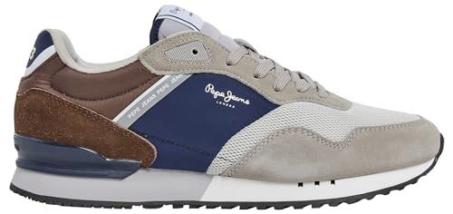 Pepe Jeans Herren London Urban M Sneaker, Grau (Mittelgrau), 6 von Pepe Jeans