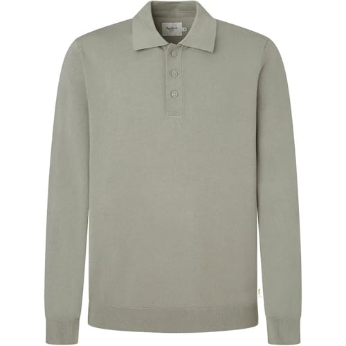 Pepe Jeans Herren Malone Knitwear, Green (Palm Green), L von Pepe Jeans