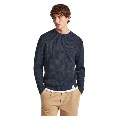 Pepe Jeans Herren Maxwell Strickwaren, Blau (Dulwich Blue), S von Pepe Jeans