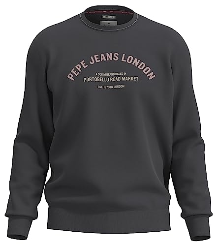 Pepe Jeans Herren Medley Crew Sweatshirt, Grey (Thunder), M von Pepe Jeans